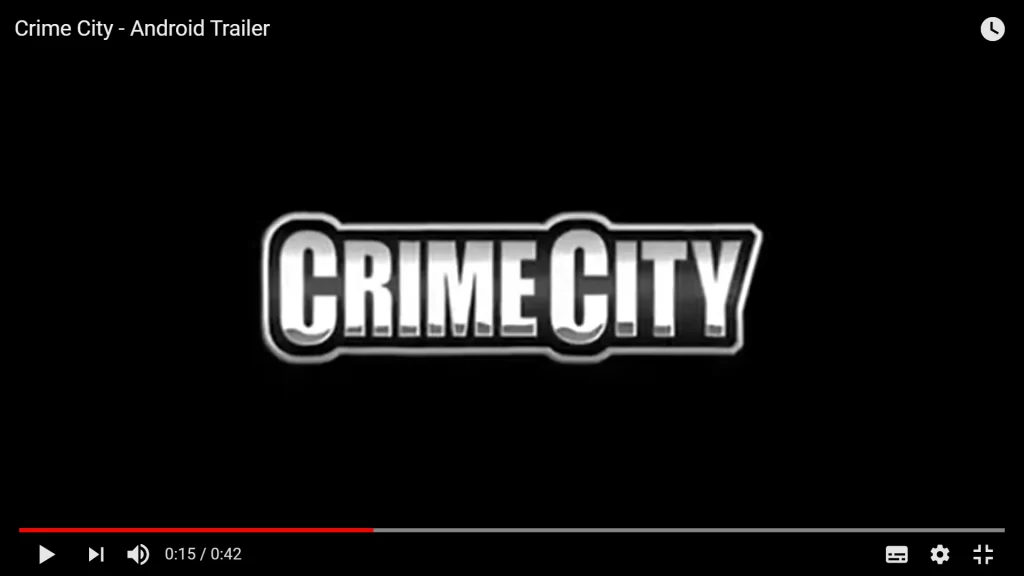 Crime city mod apk